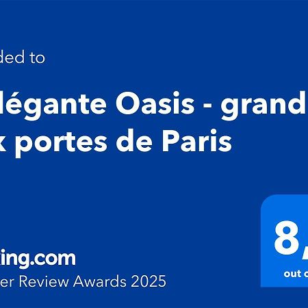 L'Elegante Oasis - Grand T2 Aux Portes De Paris Saint-Ouen  Luaran gambar